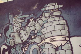 ROCKY, BIZ & PAKO, ‘SUPERLOPEZ WALL’
