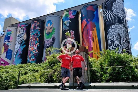 KINGS OF COLORS: INTEVENCIONES GIGANTES, GRAFFITI, MÚSICA Y DANZA EN HOLANDA