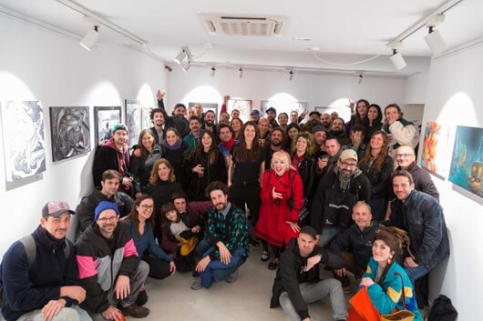 THE OPENING OF 101 PACKS THE MONTANA GALLERY